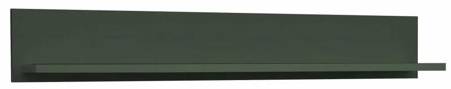 Falipolc, 130 cm, sötétzöld - PROVENCE CHIC