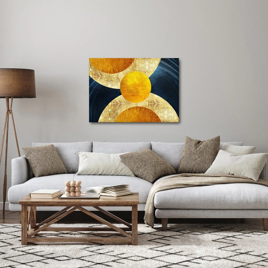 Kép - Körök (70x50 cm)