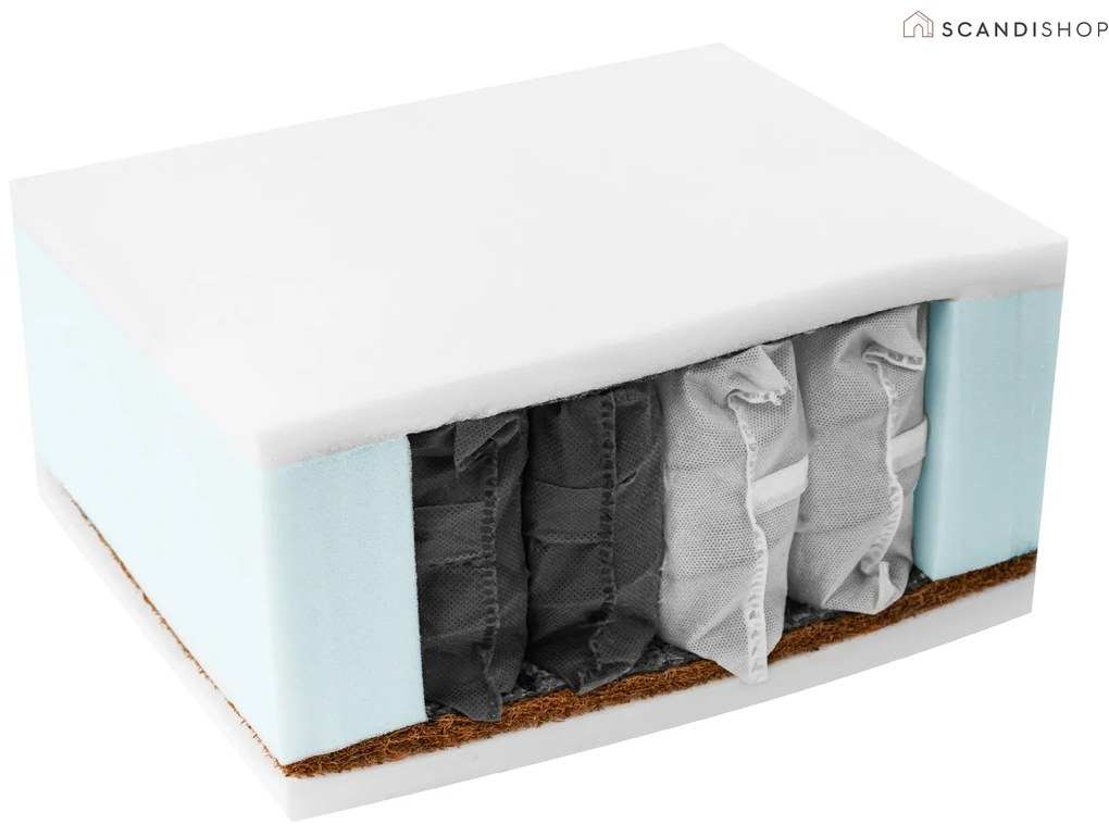 Kókuszmatrac COCO MAXI 20 cm 90 x 200 cm Matracvédő: Matracvédő nélkül