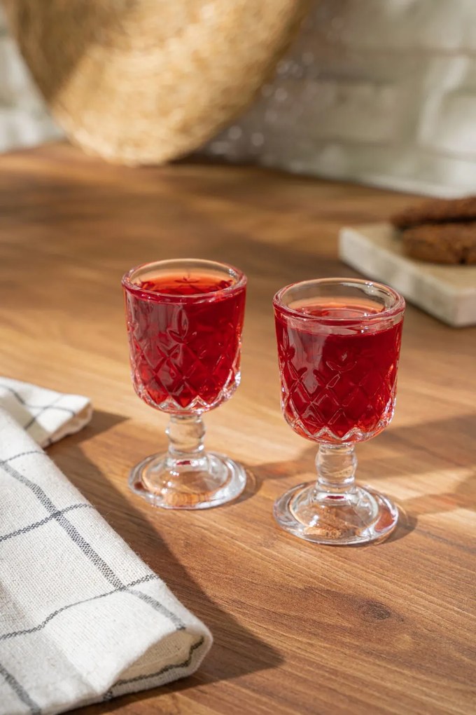 6 részes röviditalos pohárszett 50 ml