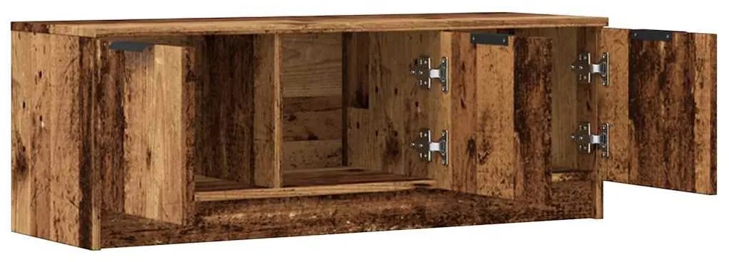 TV szekrény Régi fa 102x35x36,5 cm Gépelt fa