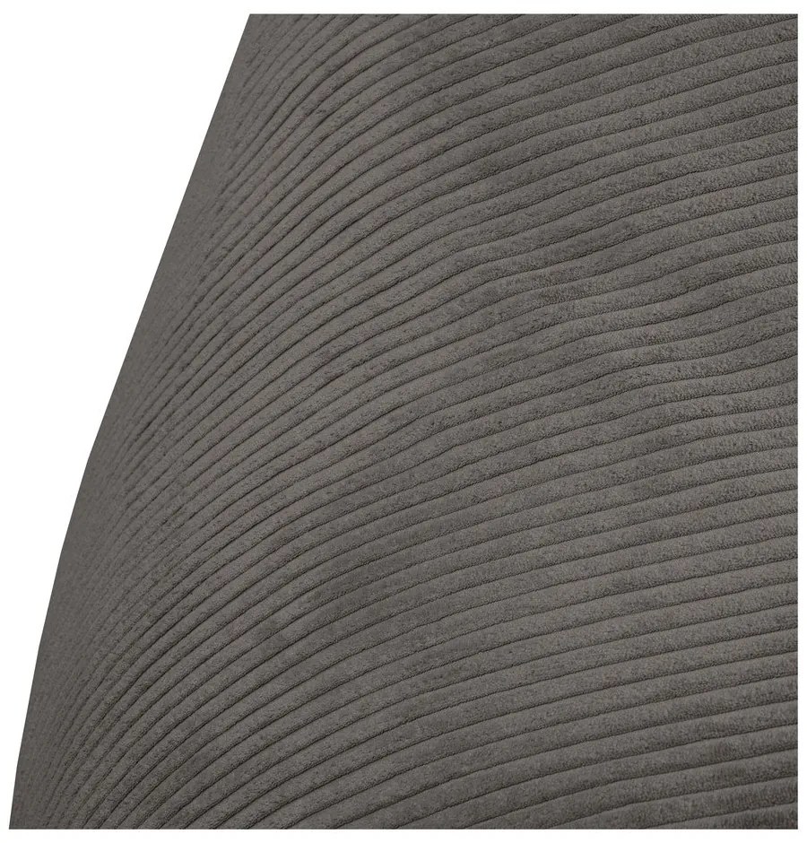 Krémszínű kordbársony babzsákfotel Sofa Snug – SLOWDOWN