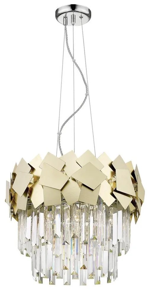 Brilagi - LED Kristály csillár zsinóron MIRAGE 5xE14/40W/230V