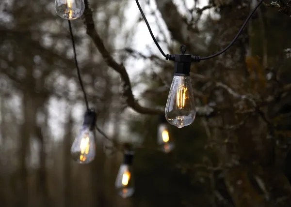 Markslöjd 107293 - LED kültéri dekorációs fényfüzér GIRLANDA GARDEN 10xLED 5,5m IP44