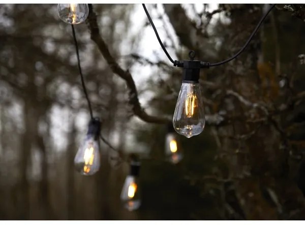 Markslöjd 107293 - LED kültéri dekorációs lánc GIRLANDA GARDEN 10xLED 5,5m IP44