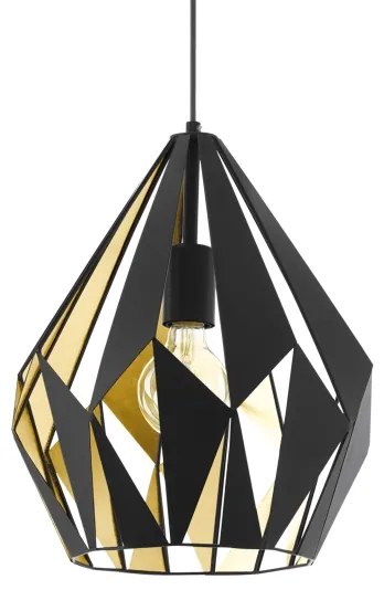 Eglo 49931 - Függeszték CARLTON 1 1xE27/60W/230V