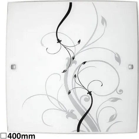 Rabalux beltéri mennyezeti lámpa e27 2x60w fehér/mintás elina