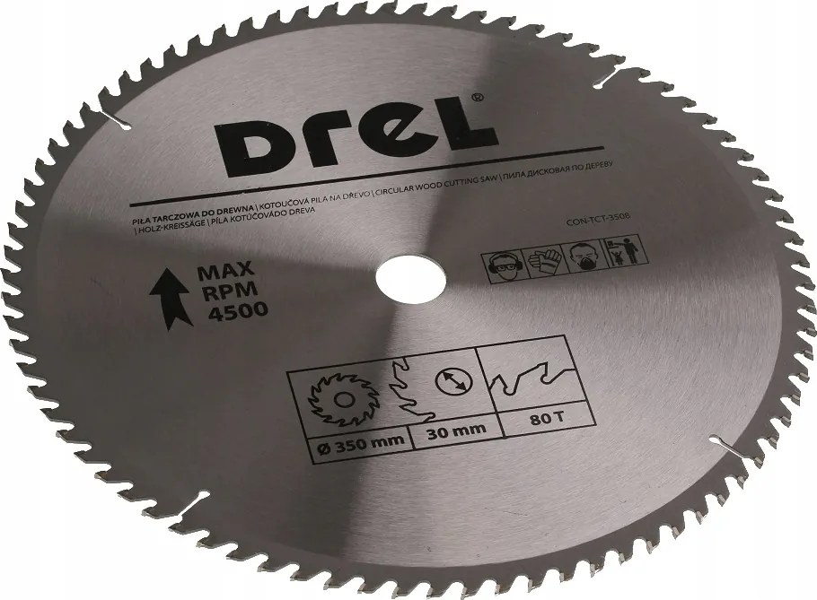 Faipari Körfűrész 350 mm 80 Fogas