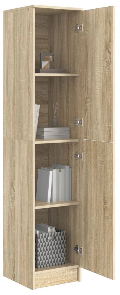 Magas Szekrény sonoma tölgy 35 x 39 x 168 cm Faanyag
