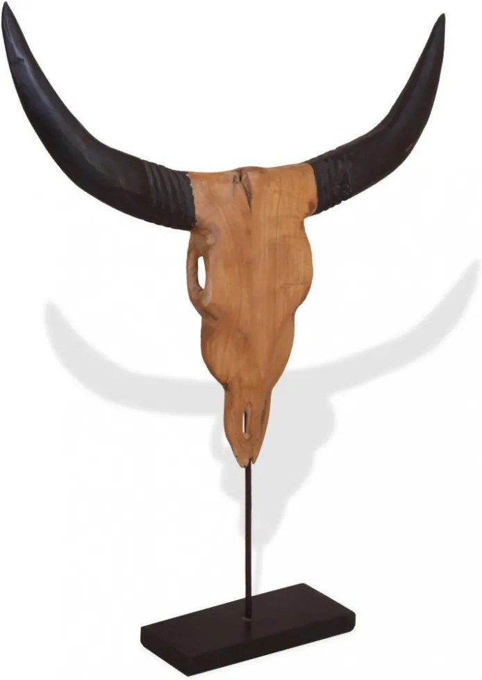 Bikakoponya szobor teak 66x15x88 cm
