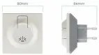 TICKLESS® Home Ultrahangos kullancs-, bolha- ésatka-riasztó háztartási használatra, bézs színű