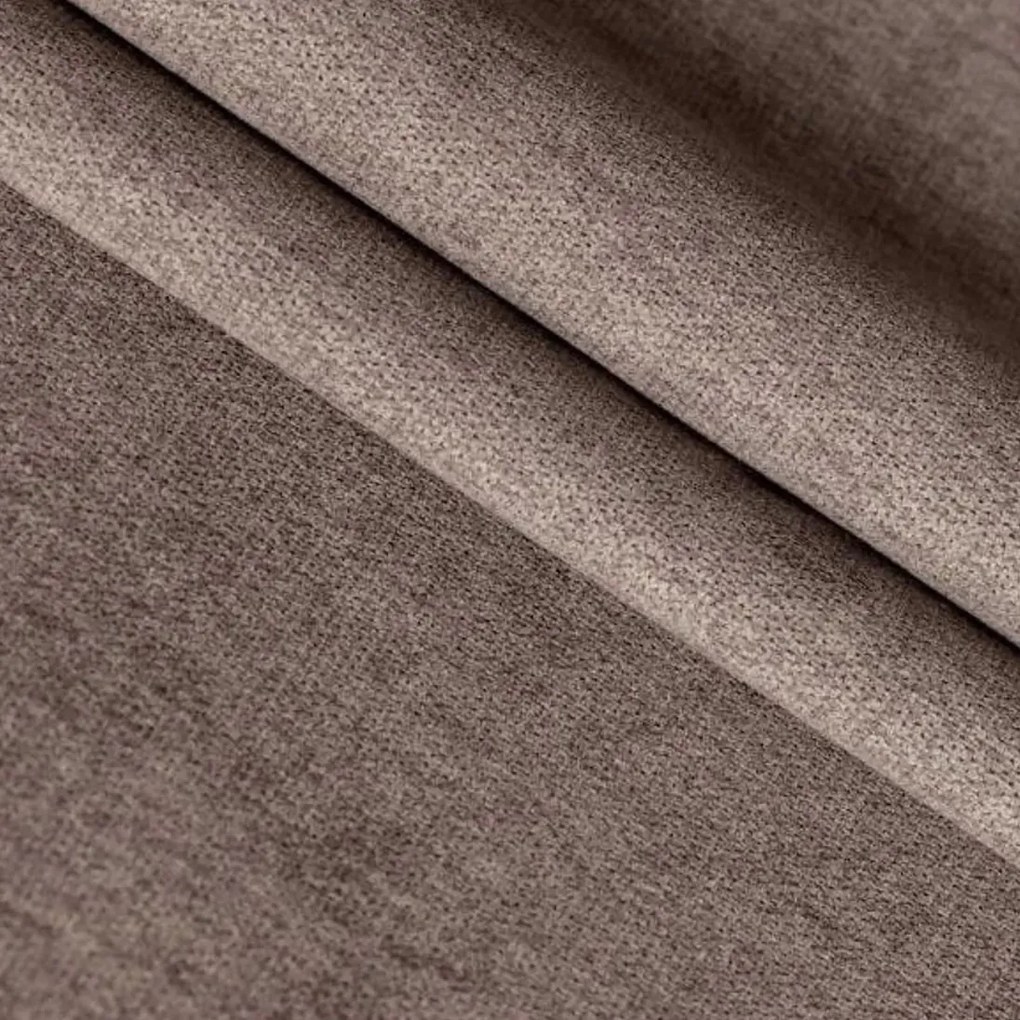 Kárpitozott boxspring ágy MERALIS 100x200 cm barna Matrac: Bonell rugós matrac