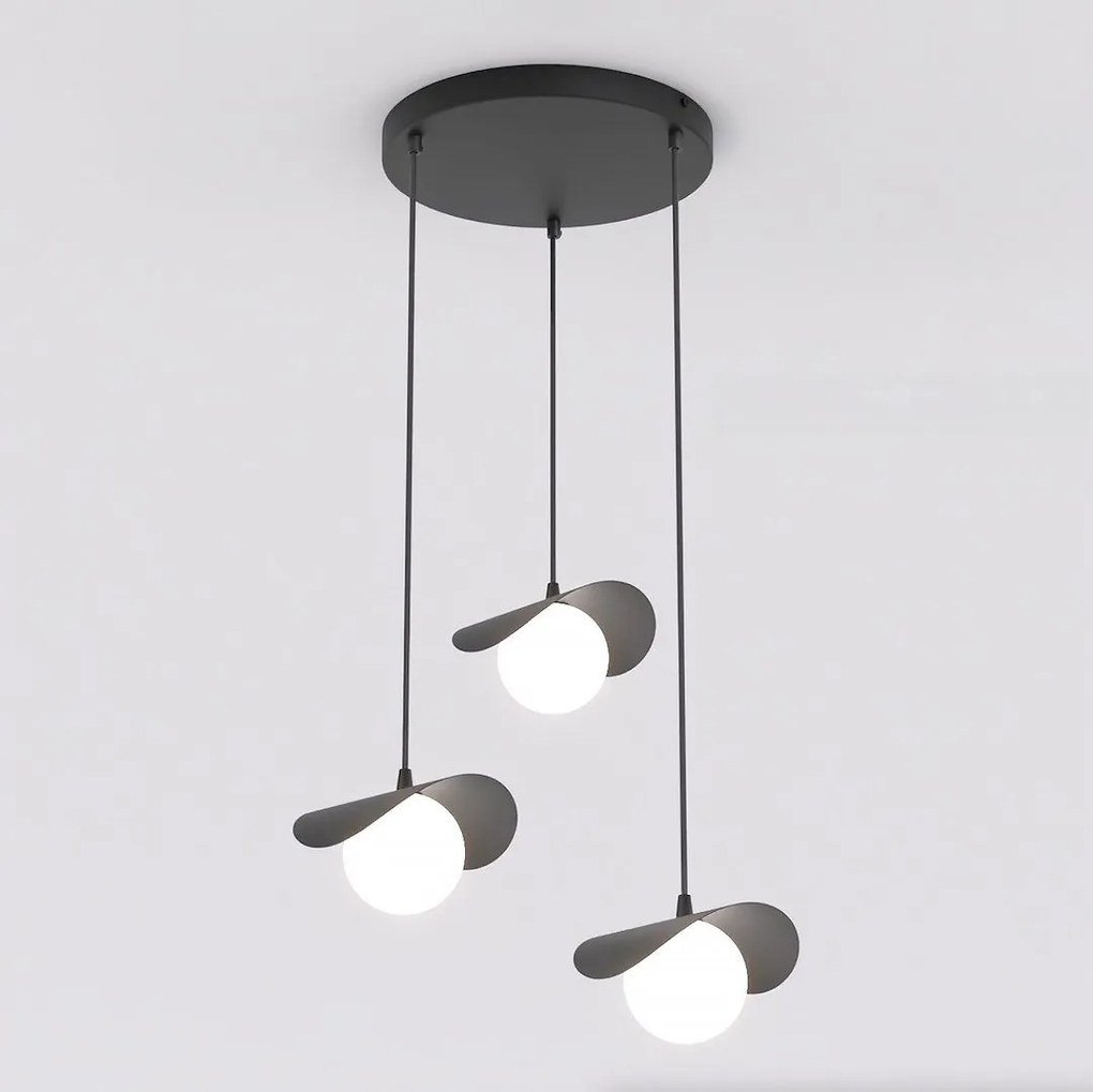 Emibig modern függeszték ritual fehér fekete emi1490/3prem