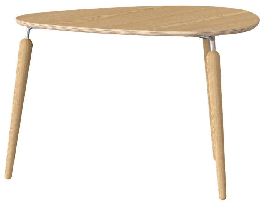 Natúr színű dohányzóasztal ø 80 cm Hang Out – UMAGE