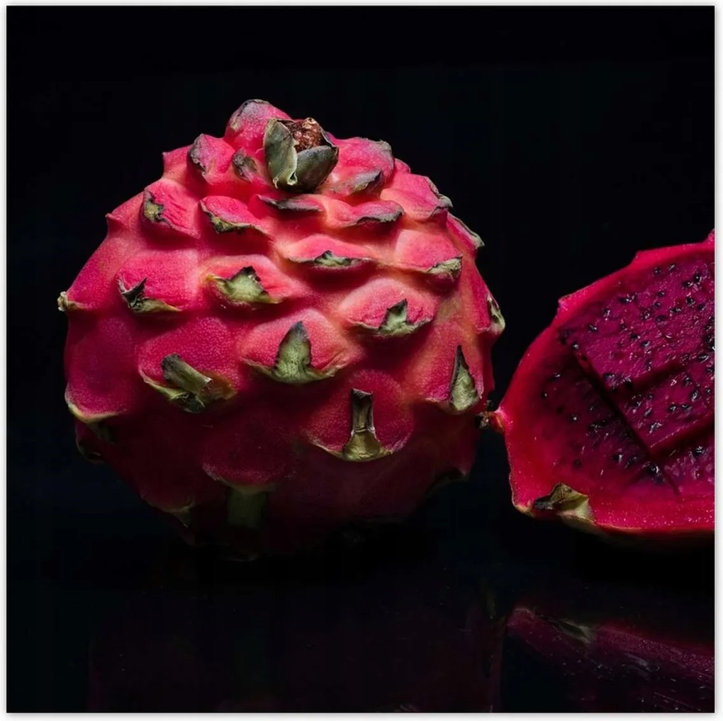 Poszterek 140x140 Sárkány rózsaszín Pitaja gyümölcs