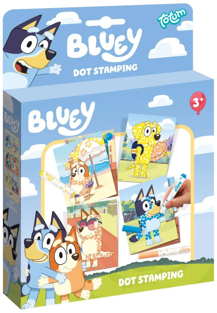 Bluey Rest pontbélyegző kreatív szett