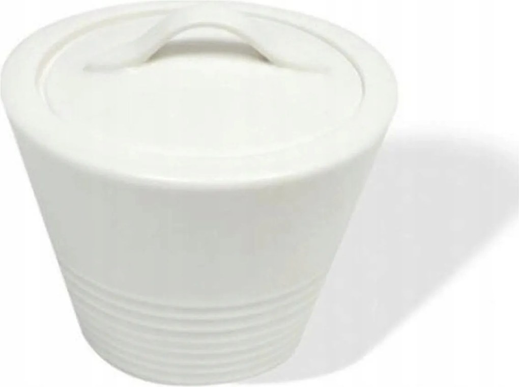 Cukortartó Fehér Alap Cirque, 10 cm