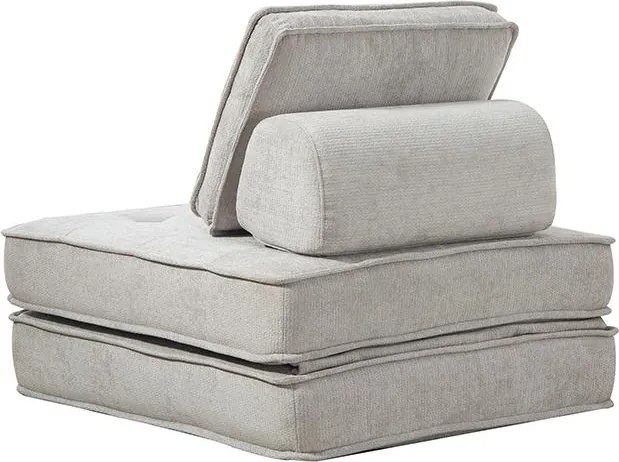 CALMERO kinyitható, multifunkciós kanapé – világosszürke