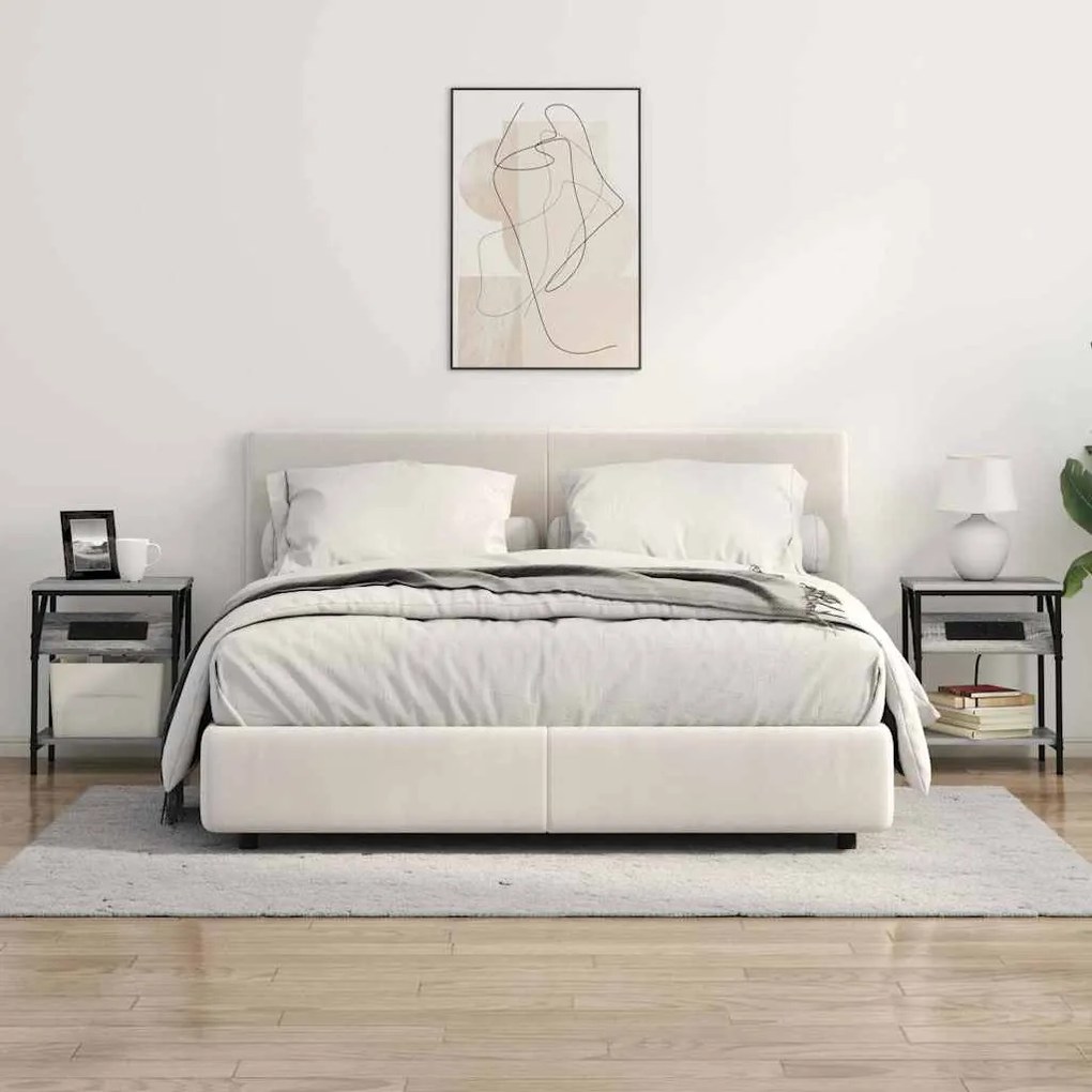 Éjjeli Szekrények 2 pcs Szürke sonoma 38 x 30 x 48 cm Faanyag