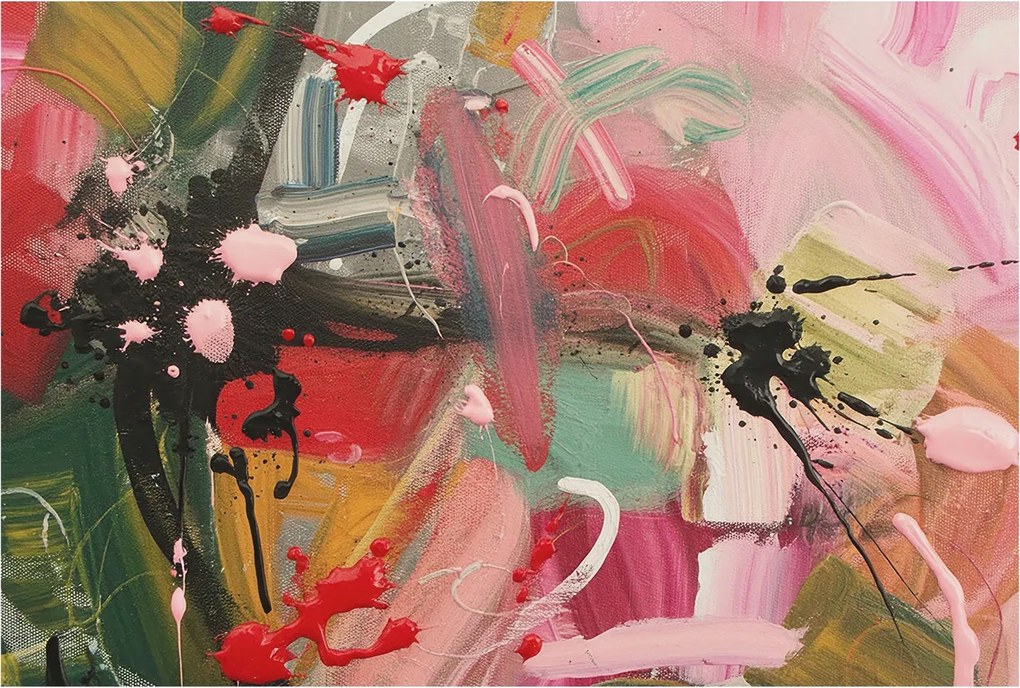 Fotótapéta Flizelin Hálószoba és Nappali tapéta Színes káosz 104x70