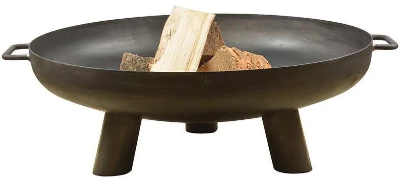 Fém tűzrakó tál, 70 cm átmérőjű