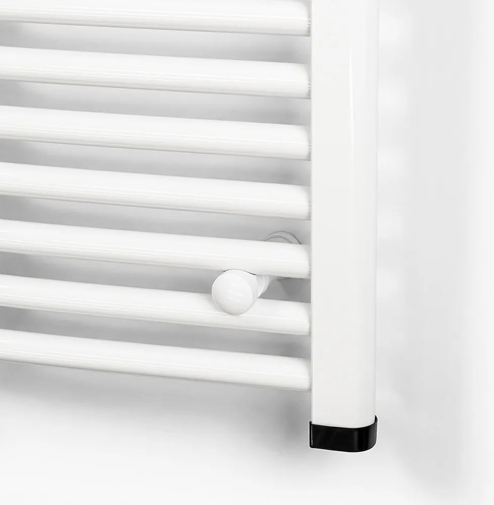 Íves törölközőszárító radiátor 1000x500 mm fehér