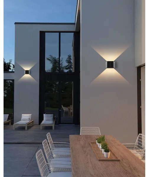 Immax 08489L - LED napelemes fali lámpa szenzorral LED/2W/5V IP54