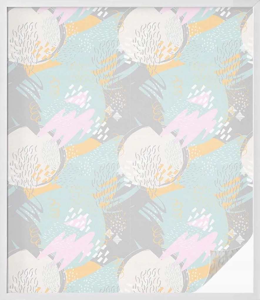 Ablaküveg fólia Adatvédelem Absztrakt harmónia 100x116 cm