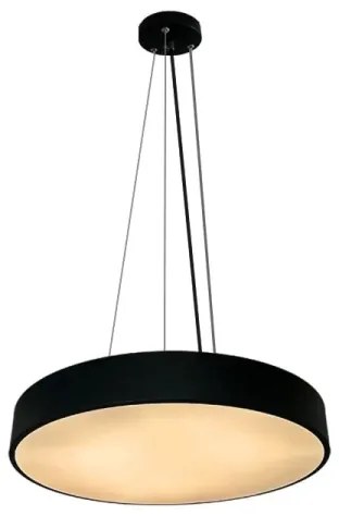 LED dimmelhető csillár zsinóron LED/50W/230V 3000-6500K fekete + távirányítás