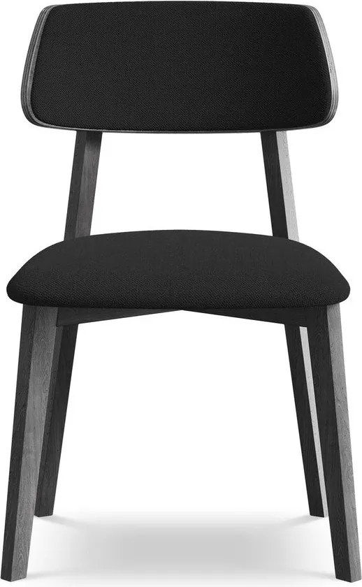 Fekete tömörfa étkezőszék Niu – Makamii