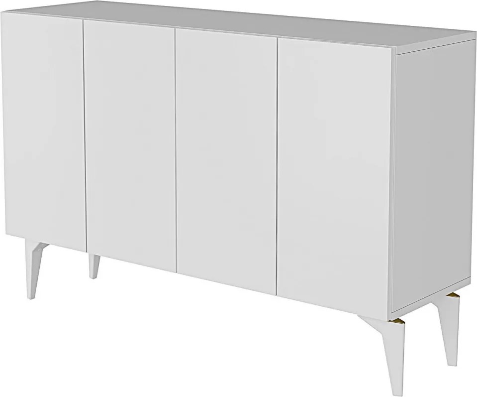 Lipa komód, fehér, 120 cm