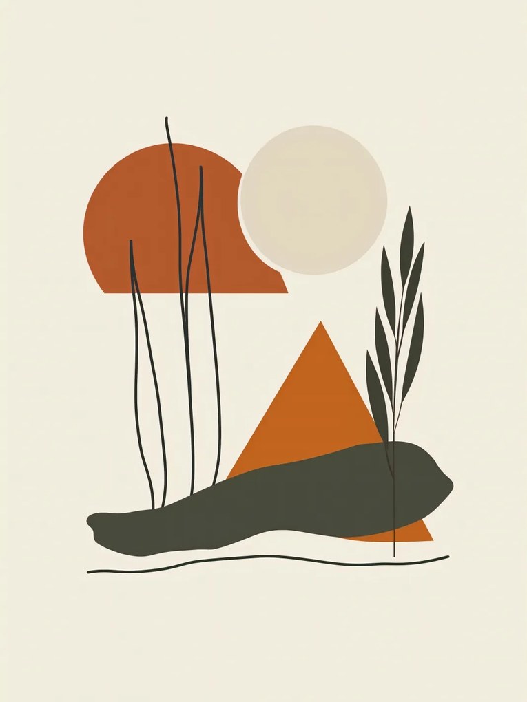 Poszter 75x100cm Bézs tekintet