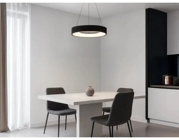 LED dimmelhető csillár kábelen LED/75W/230V 3000-6500K átm. 49 cm + távirányító