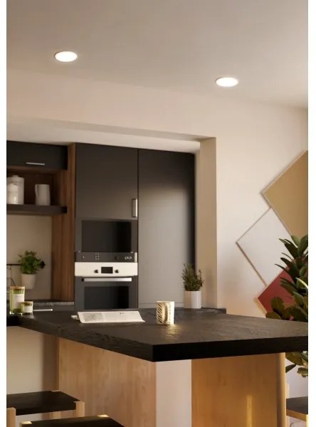 Eglo 900964 -LED Fürdőszobai beépíthető lámpa RAPITA 11,5W/230V átm. 15,5cm IP65