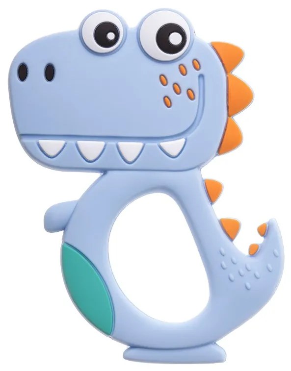 Gyermek szilikon hűsítő rágóka Akuku Sárkány