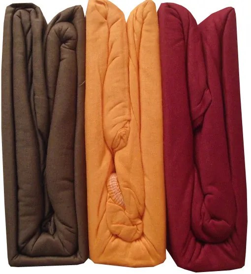 Letisa Pamut Gumis Lepedő 200x220 cm Barna