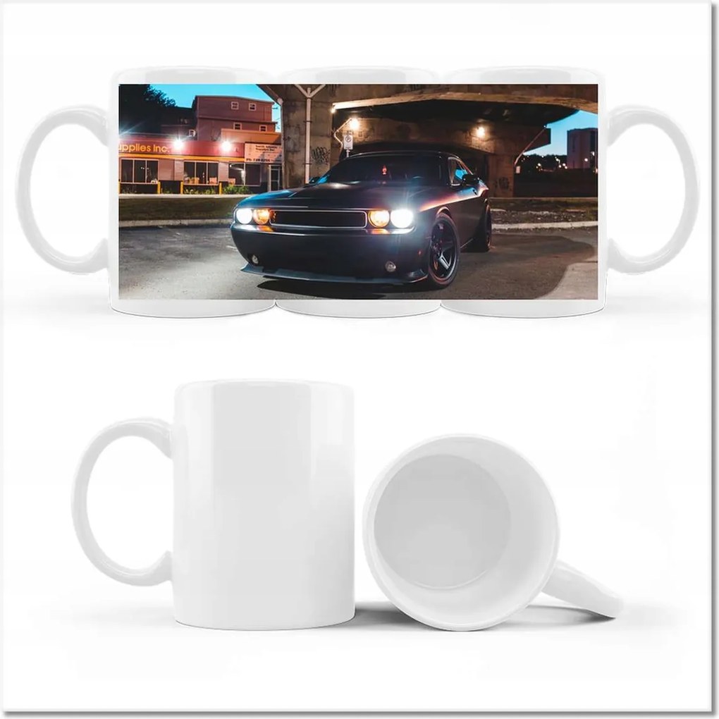 Nyomott mintás bögre Sportautó Autó