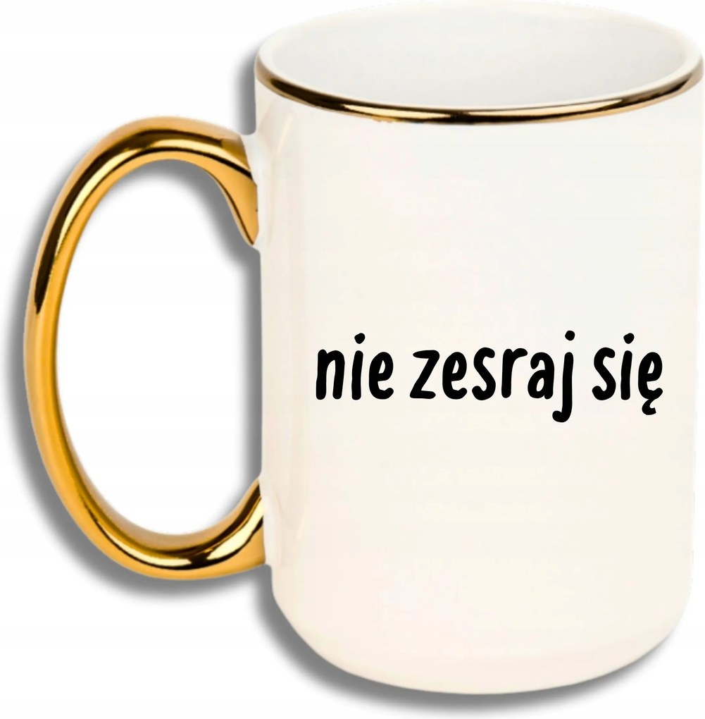 Bögre Nagy Fehér Arany Rant Vicces Ajándék Ne Össze Magad