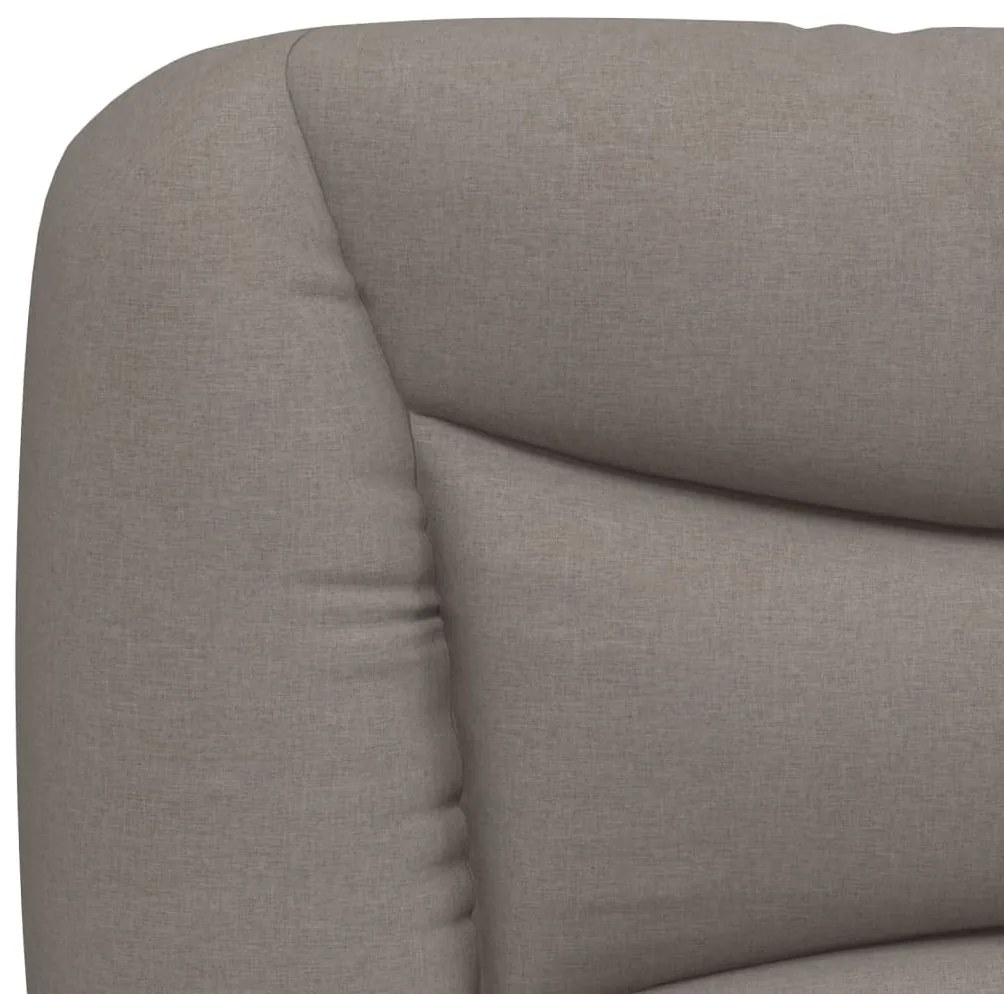 tópszínű szövet fejtámla párna 80 cm