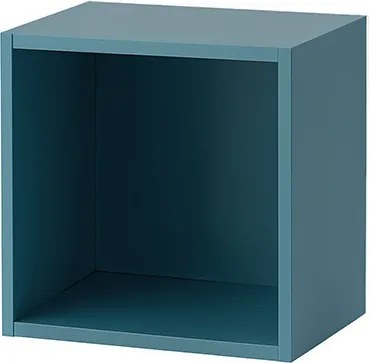 Boxie nyitott fali szekrény 40x40x27 cm petrol kék