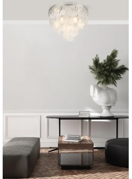 Zuma Line 18366 - Felületre szerelhető csillár PARDO 8xE14/40W/230V króm