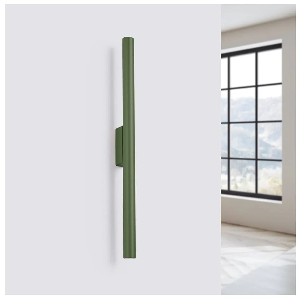 Zöld fali lámpa Fideus – Sollux