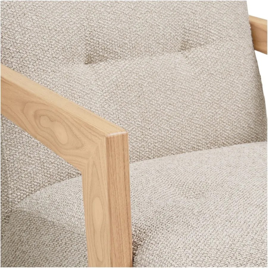 Bézs fotel Caracas – House Nordic