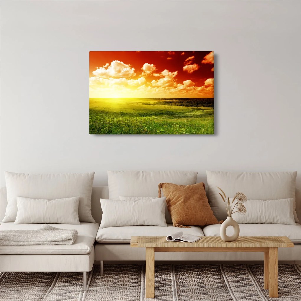 Nyári rét képe (90x60 cm)