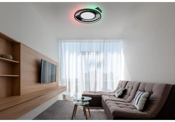 Globo 41393-40 - LED RGBW Dimmelhető mennyezeti lámpa GISELL LED/40W/230V + távirányító