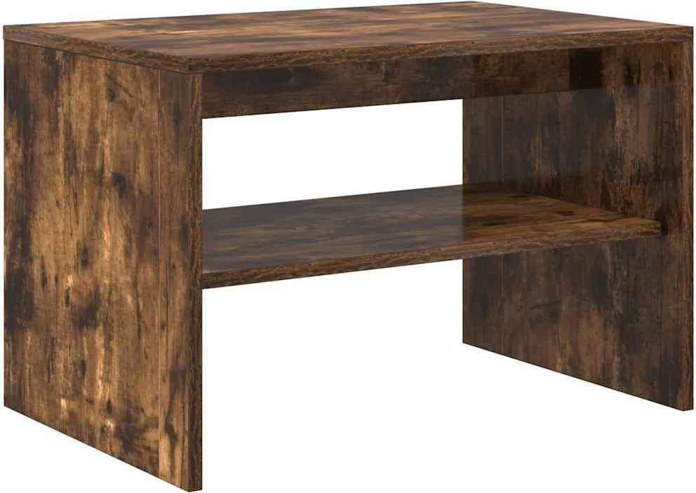 vidaXL füstös tölgy színű szerelt fa TV-szekrény 60x40x40 cm