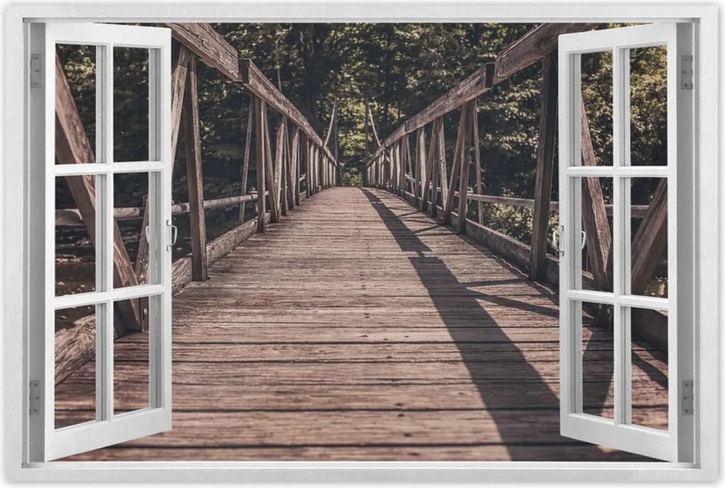 Poszterek 60x40 Fa híd