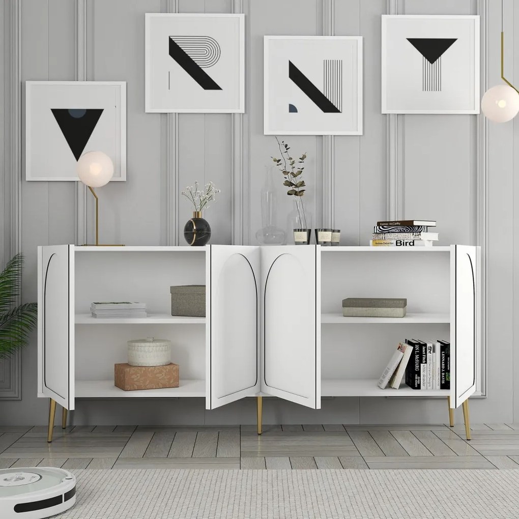 Lyon 80 - White, Gold