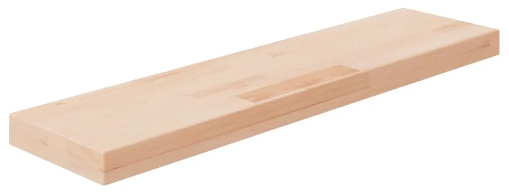 kezeletlen tömör tölgyfa polclap 80x20x4 cm