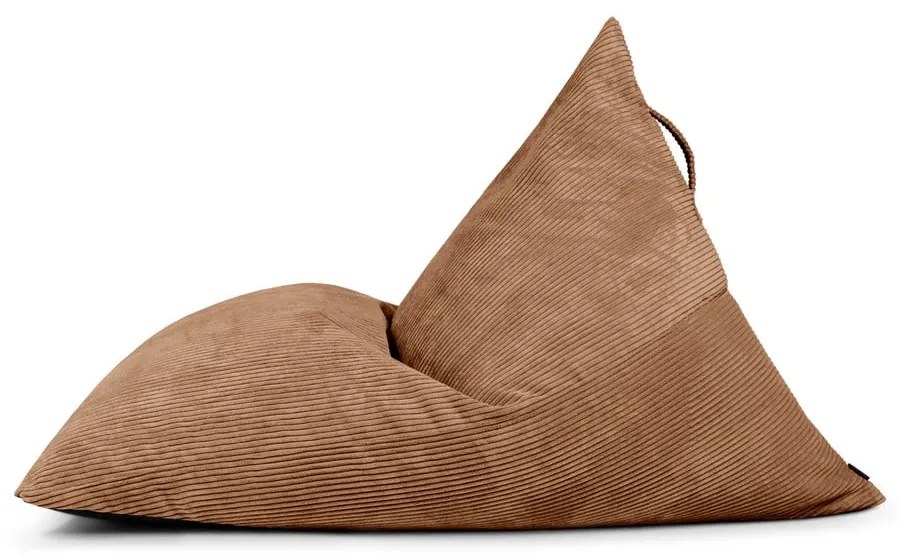 Barna kordbársony babzsákfotel Razzmatazz – SLOWDOWN